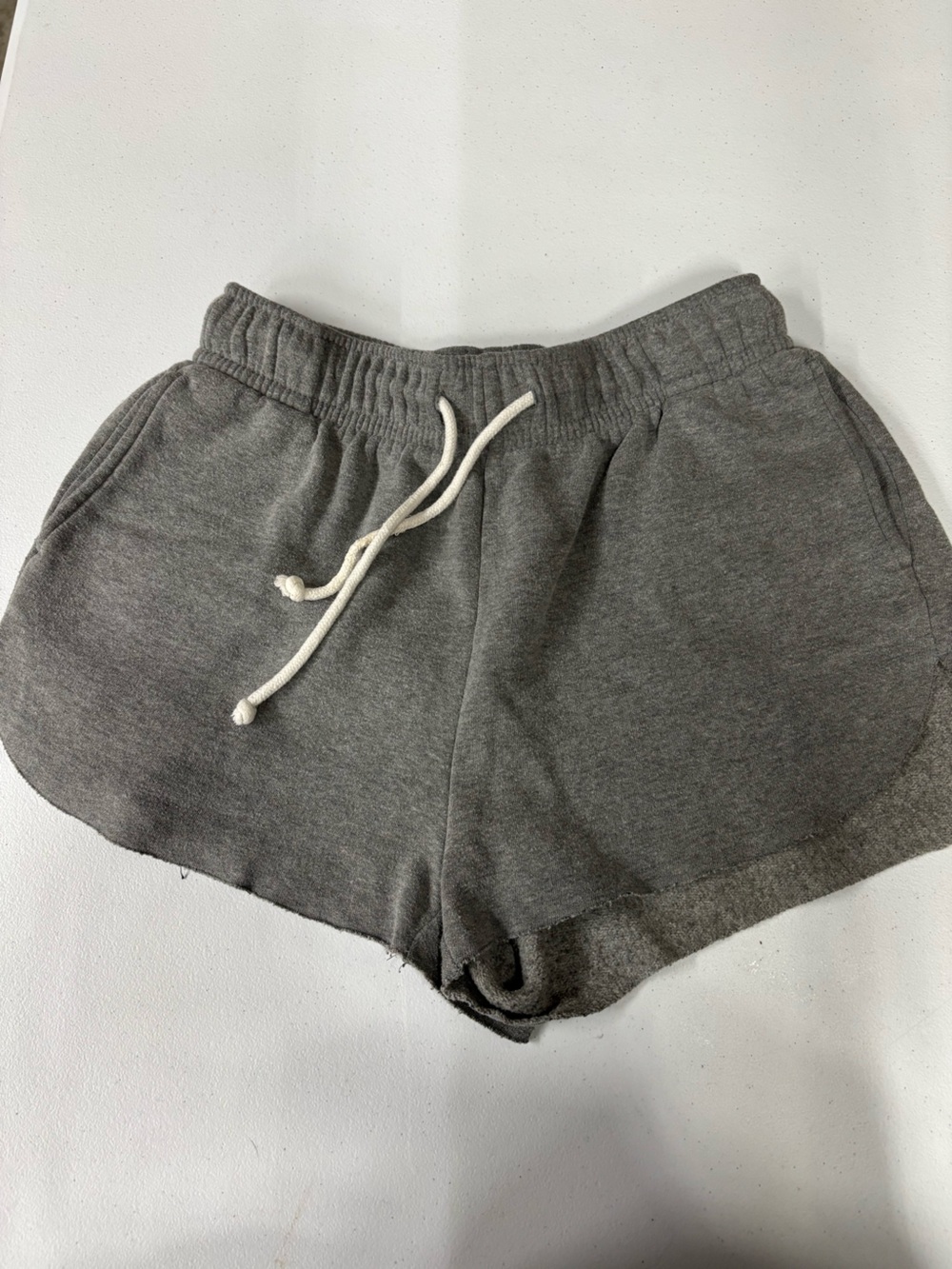 wild fable Gray Drawstring Knit Lounge Shorts
